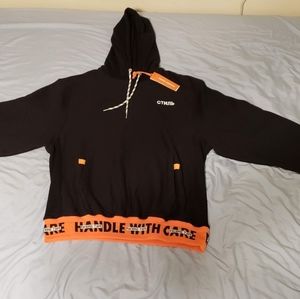 Heron Preston Hoodie Handle With Care